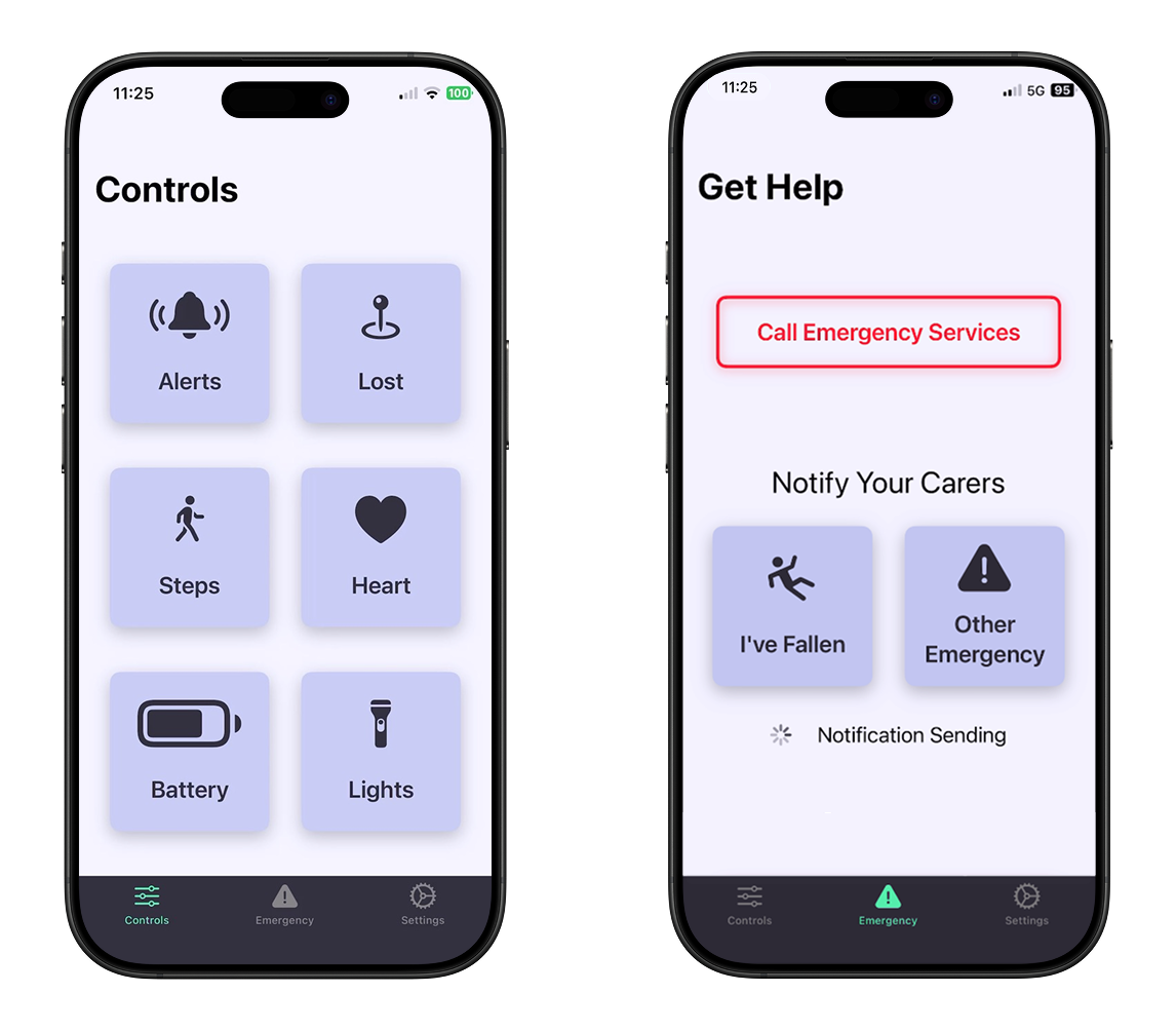 Smart Stick App features